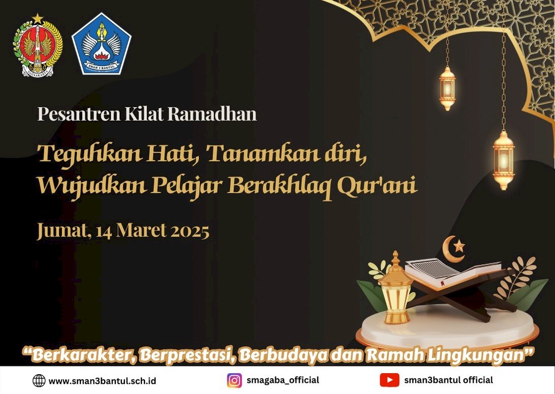 PESANTREN KILAT DAN BUKA BERSAMA SMA N 3 BANTUL